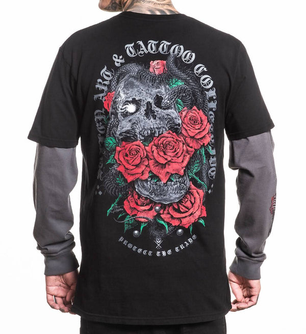 Blaq Viper Sullen Premium layered tee - Rise and Redemption