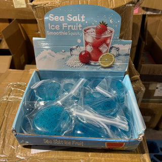 Blue Raspberry Fruit Icy Slushy Ball Squishy - Rise and Redemption