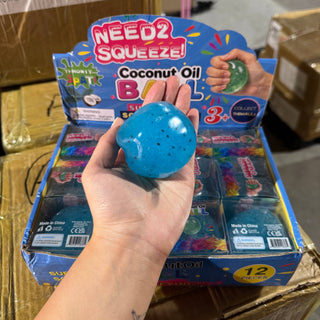Blue Raspberry Fruit Icy Slushy Ball Squishy - Rise and Redemption