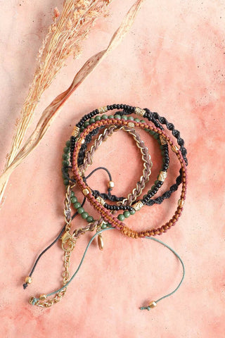 Boho Stacked Bracelet - Rise and Redemption