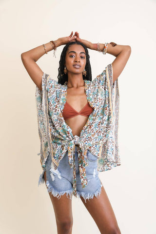 Boho Summer Nights Kimono - Rise and Redemption
