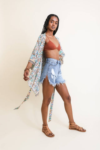 Boho Summer Nights Kimono - Rise and Redemption