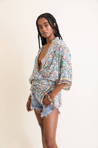 Boho Summer Nights Kimono - Rise and Redemption