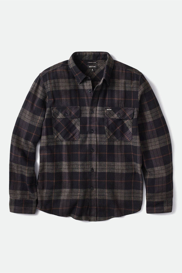 Bowery Flannel - Black/Charcoal - Rise and Redemption