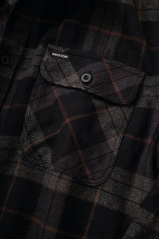 Bowery Flannel - Black/Charcoal - Rise and Redemption