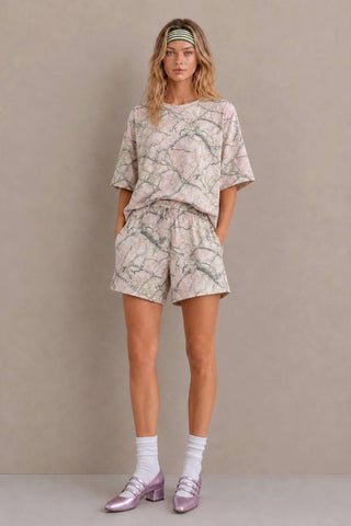 BRANCH PRINT TEE & SHORTS SET - Rise and Redemption