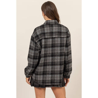 Brixton Flannel Shacket With Pockets - Rise and Redemption
