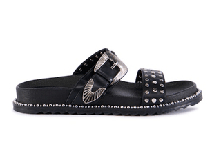 Bronco Jett Buckle Slides - Rise and Redemption