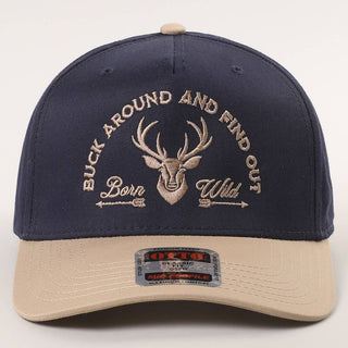 Buck Around And Find Out Embroidered Trucker Hat - Rise and Redemption