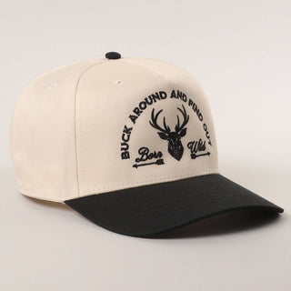 Buck Around And Find Out Embroidered Trucker Hat - Rise and Redemption