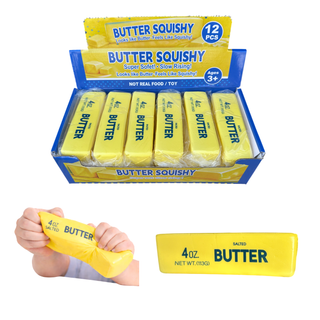 Butter Squishy Toy – Slow Rise (5.5”) MSUSB - Rise and Redemption