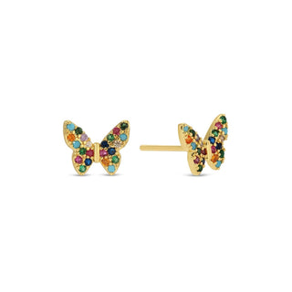 Butterfly Velvet Stud Set - Rise and Redemption