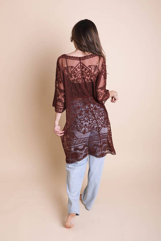 Lainey Lace Kimono