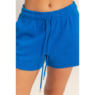 Cotton Drawstring Pocket Shorts