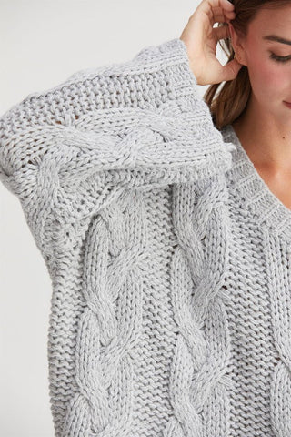 Cable Knit Carli Sweater - Rise and Redemption