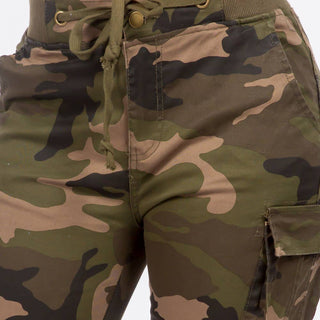 CARGO POCKET JOGGERS WITH DRAWSTRINGS - Rise and Redemption
