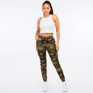 CARGO POCKET JOGGERS WITH DRAWSTRINGS - Rise and Redemption