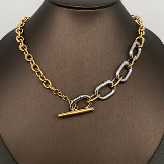 Carter Mixed Metal Chain Necklace - Rise and Redemption