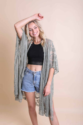 Lainey Lace Kimono