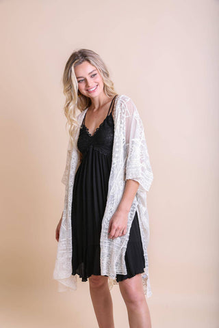 Lainey Lace Kimono