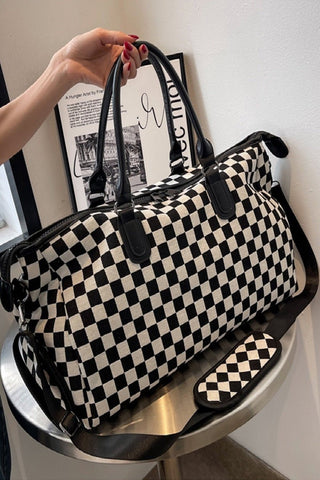 Checkered duffle bag - Rise and Redemption