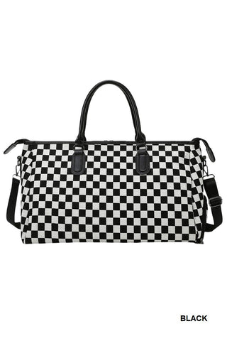 Checkered duffle bag - Rise and Redemption