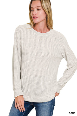 Chenille Soft Layering Sweater - Rise and Redemption