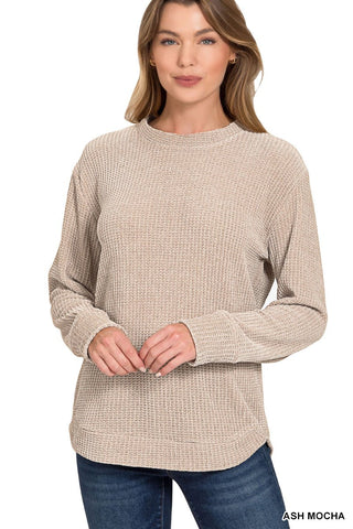 Chenille Soft Layering Sweater - Rise and Redemption