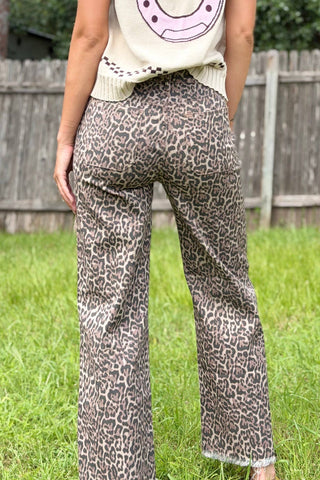 Cheyenne Leopard Jeans - Rise and Redemption