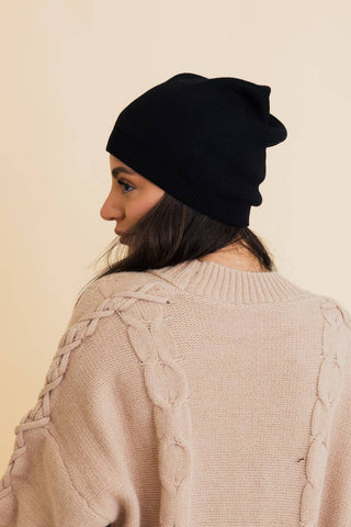 Chunky Knit Slouch Beanie - Rise and Redemption