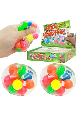 Clear Smooth Colorful Orb Ball Stress Toy - Rise and Redemption