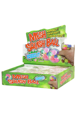 Clear Smooth Colorful Orb Ball Stress Toy - Rise and Redemption