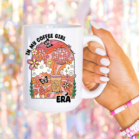 Coffee girl era, coffee mug, retro mug, retro decor, coffee - Rise and Redemption