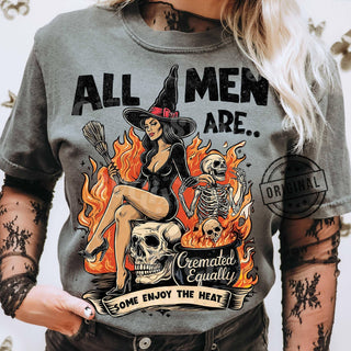 Comfort Colors All Men Cremated Shirt - Rise and Redemption