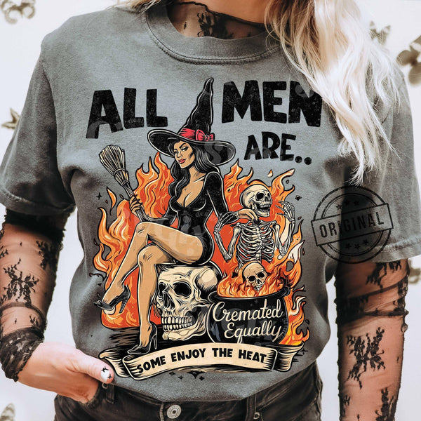 Comfort Colors All Men Cremated Shirt - Rise and Redemption