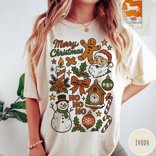 Comfort Colors Merry Xmas Shirt - Rise and Redemption