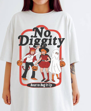 Comfort Colors No Diggity Bout To Bag It Up Shirt, Funny - Rise and Redemption