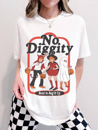 Comfort Colors No Diggity Bout To Bag It Up Shirt, Funny - Rise and Redemption