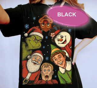 Comfort Colors Retro Christmas Shirt - Rise and Redemption