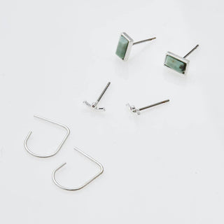 Courtney Stud Trio- Silver - Rise and Redemption