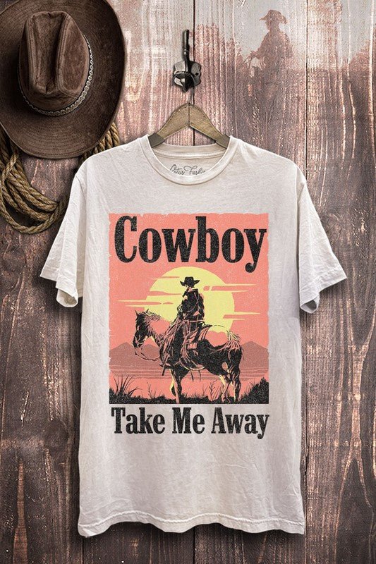 Cowboy Ivory mineral tee - Rise and Redemption