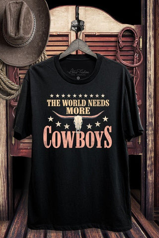 Cowboy Love Jersey Tee - Rise and Redemption