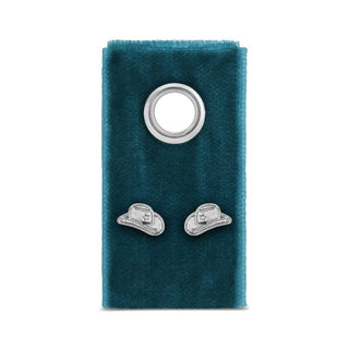 Cowgirl Hat Studs on Velvet Tag - Rise and Redemption