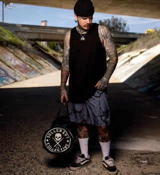 Cracked E-Waist Boardshorts - Rise and Redemption