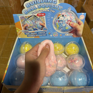 Crackling Crunchy Ball w/Charms & Case Squishy - Rise and Redemption