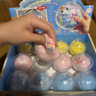 Crackling Crunchy Ball w/Charms & Case Squishy - Rise and Redemption
