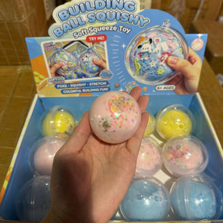 Crackling Crunchy Ball w/Charms & Case Squishy - Rise and Redemption