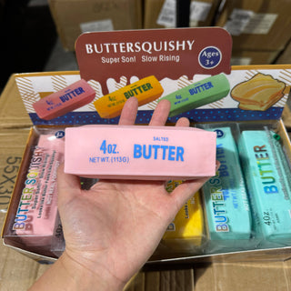 Crackling Crunchy Multicolor Butter Squishy 4oz - Rise and Redemption