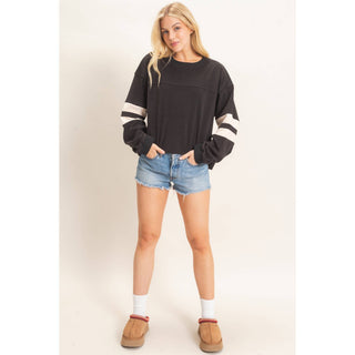 Crew Neck Long Sleeve Sweatshirt - Rise and Redemption