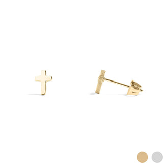 Cross Stud Earrings - Rise and Redemption